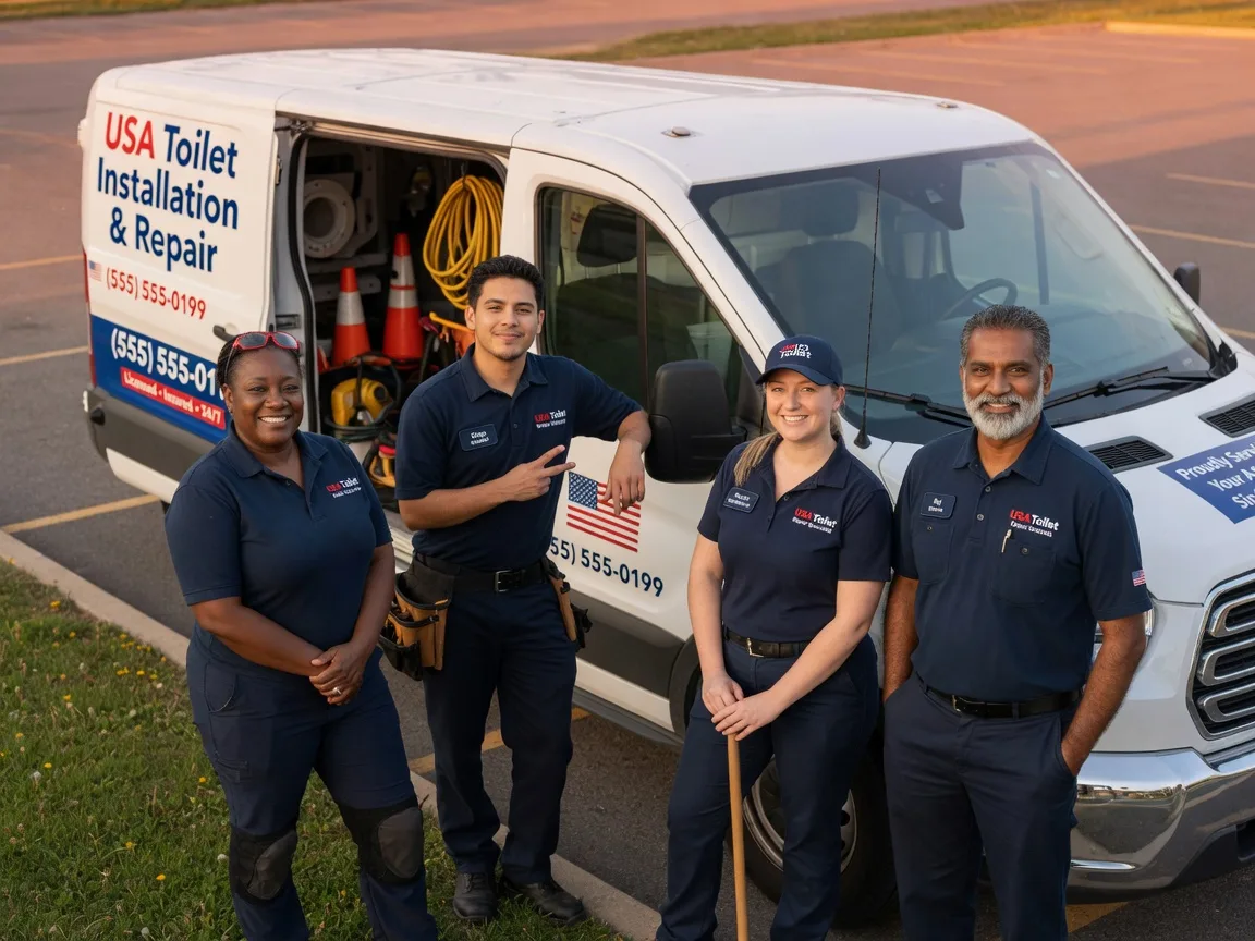 Toilet Installation company in Martelle, IA